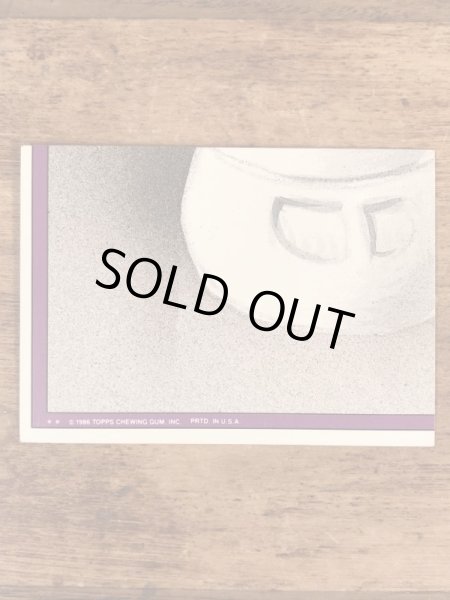 Topps社製のガーベッジペイルキッズの80’sヴィンテージカードシール