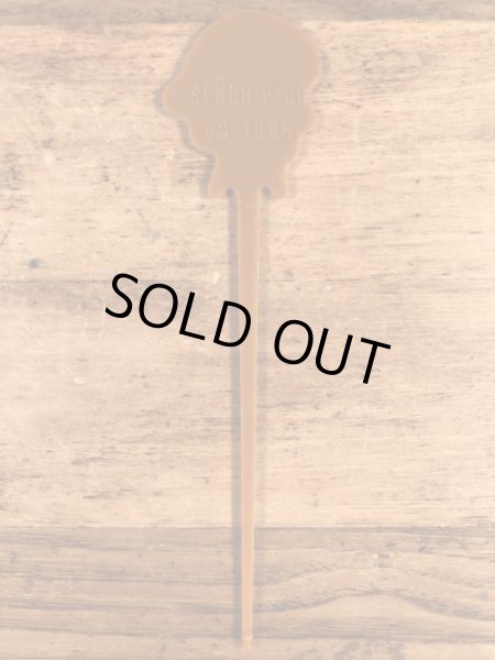 メキシカンレストラン“Senor Pico”のアドバタイジングキャラクターの60’sヴィンテージマドラー