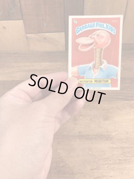 Topps社製のガーベッジペイルキッズの80’sヴィンテージカードシール