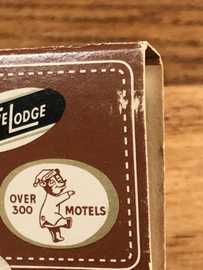 画像1: Universal Match Travelodge “Sleepy Bear” Matchbook　スリーピーベア　ビンテージ　マッチブック　トラベロッジ　50~60年代