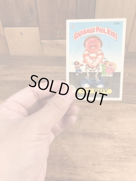 Topps社製のガーベッジペイルキッズの80’sヴィンテージカードシール