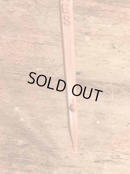 アドバタイジングキャラクターのメネフネマンの70’sヴィンテージカクテルマドラー