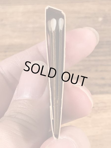 スリーピーベア　ビンテージ　マッチブック　アドバタイジングキャラクター　トラべロッジ