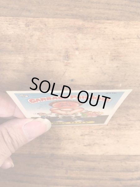 Topps社製のガーベッジペイルキッズの80’sヴィンテージカードシール