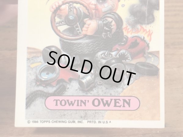 Topps社製のガーベッジペイルキッズの80’sヴィンテージカードシール