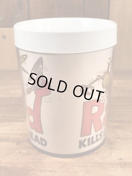 企業キャラクターのレイドバグの70年代ビンテージプラスチックマグ