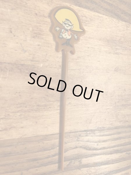 メキシカンレストラン“セニョールピコ”の企業キャラクターの60年代ビンテージマドラー