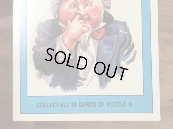 Topps社製のガーベッジペイルキッズの80’sヴィンテージカードシール