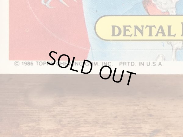 Topps社製のガーベッジペイルキッズの80’sヴィンテージカードシール