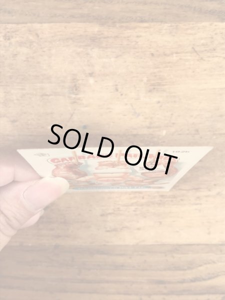 Topps社製のガーベッジペイルキッズの80’sヴィンテージカードシール