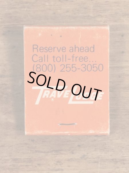 スリーピーベア　ヴィンテージ　マッチブック　企業キャラクター　トラべロッジ