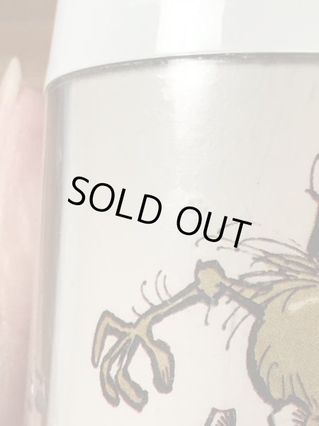 企業キャラクターのレイドバグの70年代ビンテージプラスチックマグ