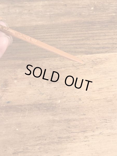 アドバタイジングキャラクターのメネフネマンの70’sヴィンテージカクテルマドラー