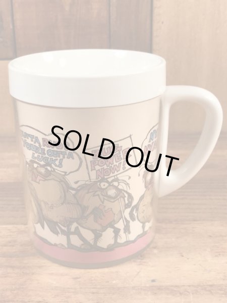 アドバタイジングキャラクターのレイドバグの70’sヴィンテージサーモスマグ