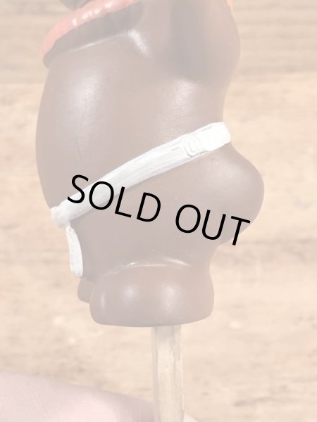 アドバタイジングキャラクターのメネフネマンの70’sヴィンテージソフビドール