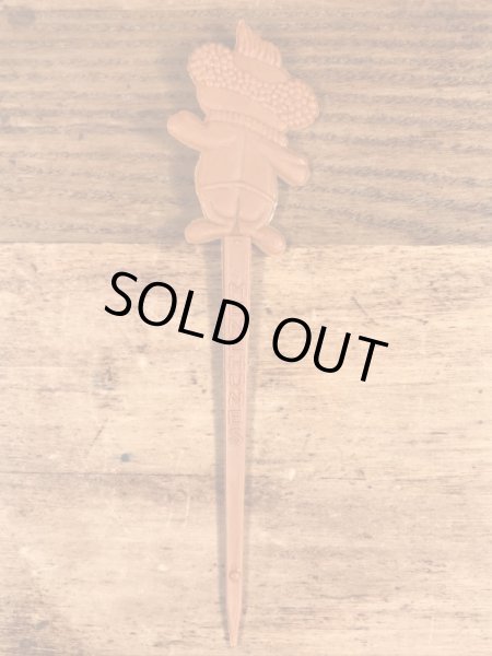 アドバタイジングキャラクターのメネフネマンの70’sヴィンテージカクテルマドラー