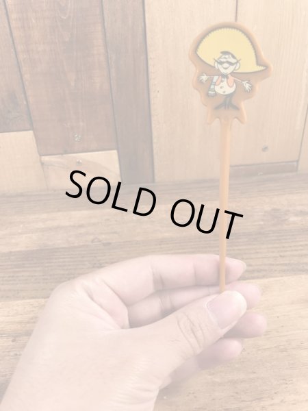 メキシカンレストラン“Senor Pico”のアドバタイジングキャラクターの60’sヴィンテージマドラー