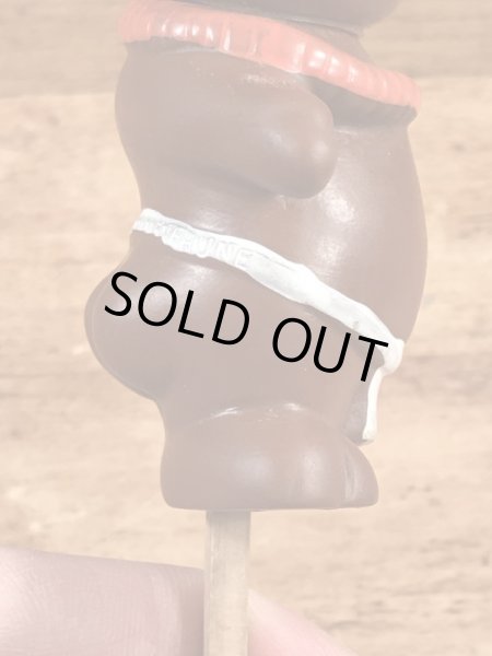 アドバタイジングキャラクターのメネフネマンの70’sヴィンテージソフビドール