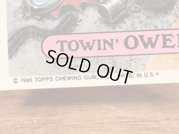 Topps社製のガーベッジペイルキッズの80’sヴィンテージカードシール