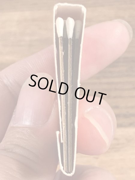 スリーピーベア　ビンテージ　マッチブック　アドバタイジングキャラクター　企業物