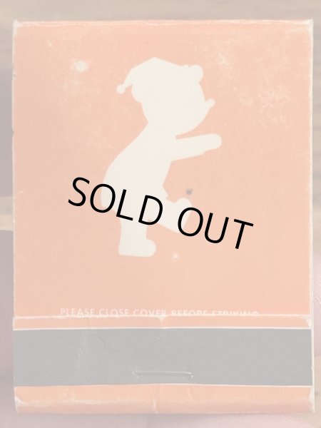 スリーピーベア　ヴィンテージ　マッチブック　企業キャラクター　トラべロッジ