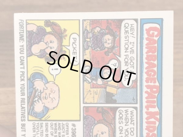 Topps社製のガーベッジペイルキッズの80’sヴィンテージカードシール