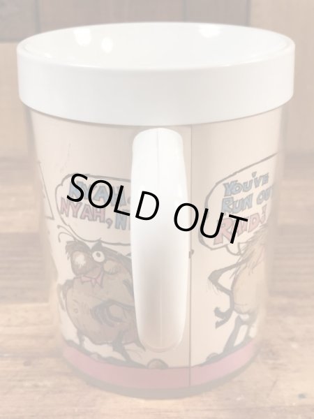 アドバタイジングキャラクターのレイドバグの70’sヴィンテージサーモスマグ