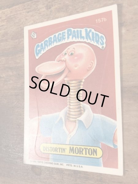 Topps社製のガーベッジペイルキッズの80’sヴィンテージカードシール