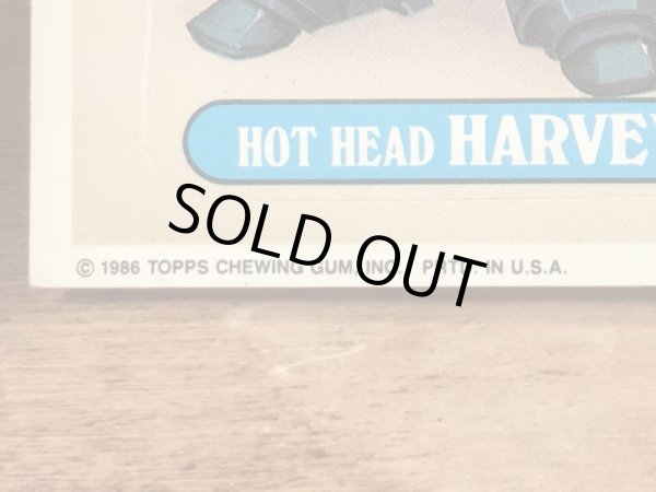 Topps社製のガーベッジペイルキッズの80’sヴィンテージカードシール