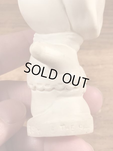 アドバタイジングキャラクターのポッピンフレッシュの70’sヴィンテージフィンガーパペットドール