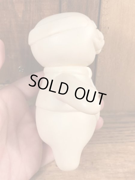 企業キャラクターのドゥーボーイのお父さんの70年代ビンテージソフビドール