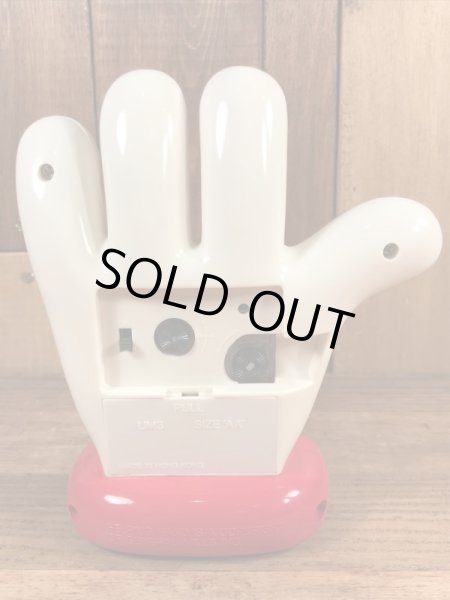 ヘルピングハンド　ヴィンテージ　置き時計　アドバタイジングキャラクター　企業物