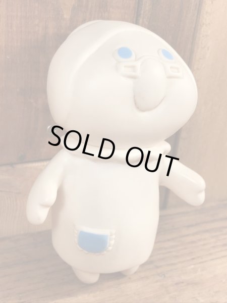 企業キャラクターのドゥーボーイのお母さんの70年代ビンテージソフビドール