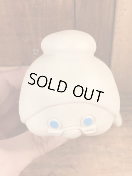 企業キャラクターのドゥーボーイのお母さんの70年代ビンテージソフビドール