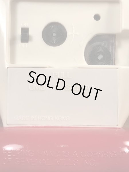 ヘルピングハンド　ヴィンテージ　置き時計　アドバタイジングキャラクター　企業物