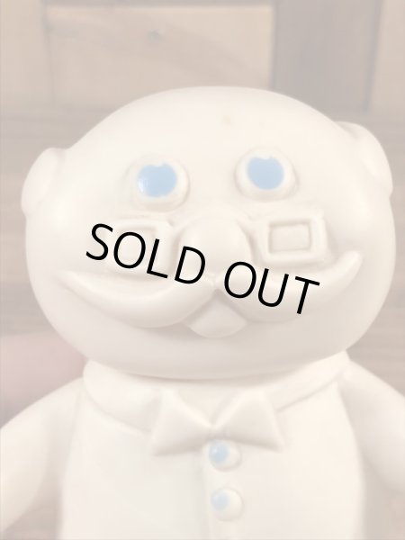 企業キャラクターのドゥーボーイのお父さんの70年代ビンテージソフビドール