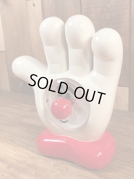 ヘルピングハンド　ヴィンテージ　置き時計　アドバタイジングキャラクター　企業物