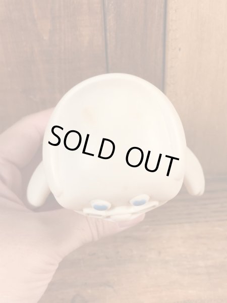 企業キャラクターのドゥーボーイのお父さんの70年代ビンテージソフビドール