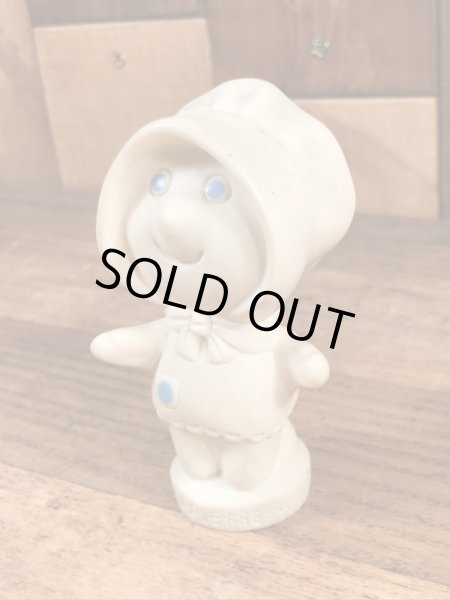 アドバタイジングキャラクターのポッピンフレッシュの70’sヴィンテージフィンガーパペットドール