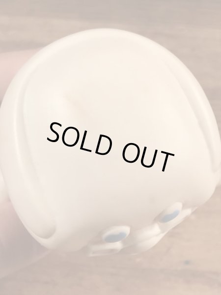 企業キャラクターのドゥーボーイのお父さんの70年代ビンテージソフビドール