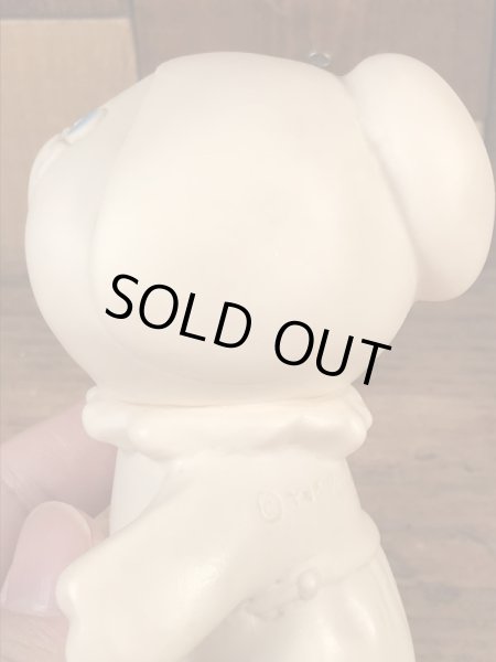 企業キャラクターのドゥーボーイのお母さんの70年代ビンテージソフビドール