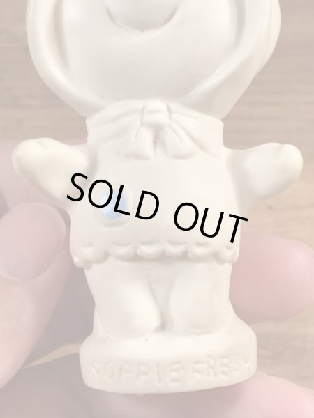 アドバタイジングキャラクターのポッピンフレッシュの70’sヴィンテージフィンガーパペットドール