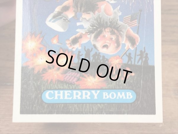 Topps社製のガーベッジペイルキッズの80’sヴィンテージカードシール