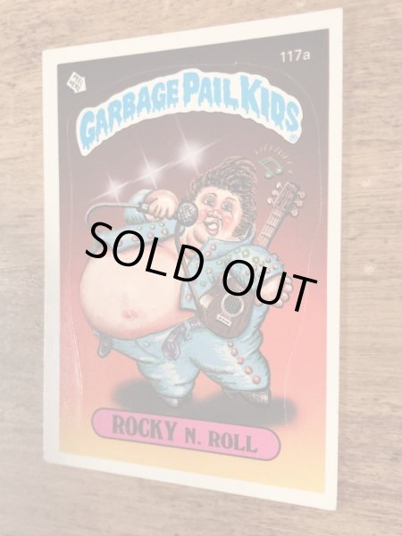 Topps社製のガーベッジペイルキッズの80’sヴィンテージカードシール