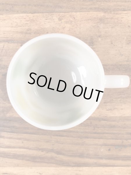 企業キャラクターのグリーンジャイアントのフェデラル社製のビンテージマグカップ