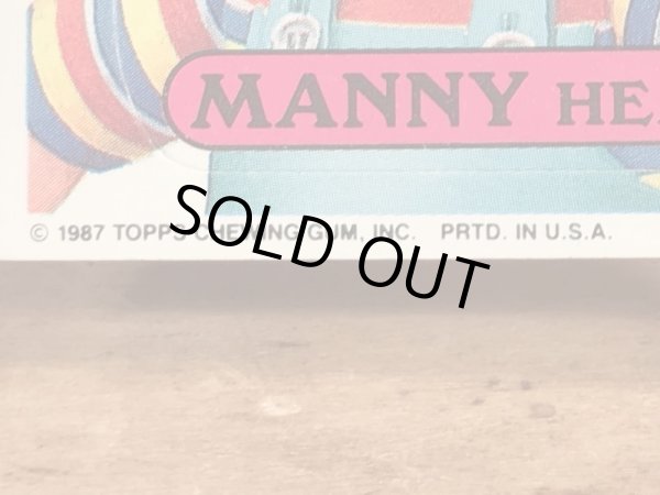 Topps社製のガーベッジペイルキッズの80’sヴィンテージカードシール