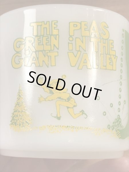 企業キャラクターのグリーンジャイアントのフェデラル社製のビンテージマグカップ