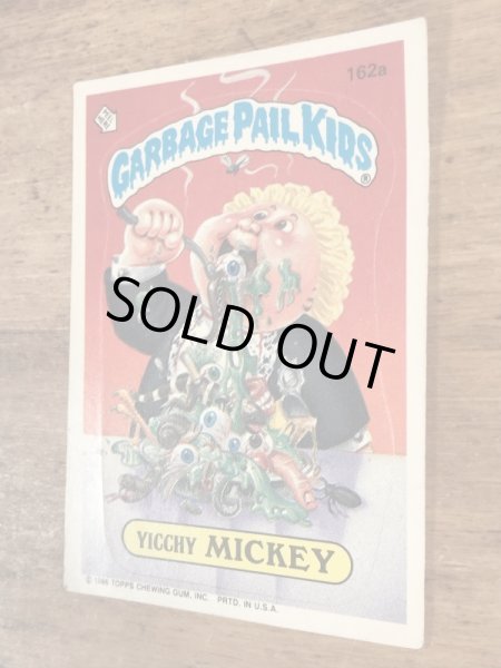 Topps社製のガーベッジペイルキッズの80’sヴィンテージカードシール