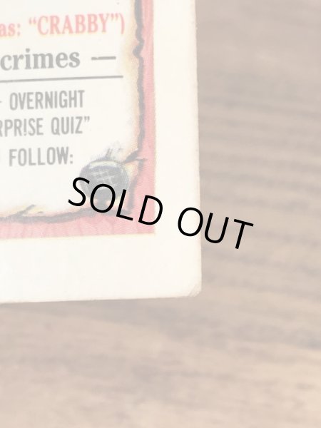 Topps社製のガーベッジペイルキッズの80’sヴィンテージカードシール