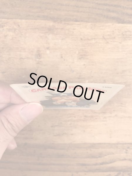 Topps社製のガーベッジペイルキッズの80’sヴィンテージカードシール